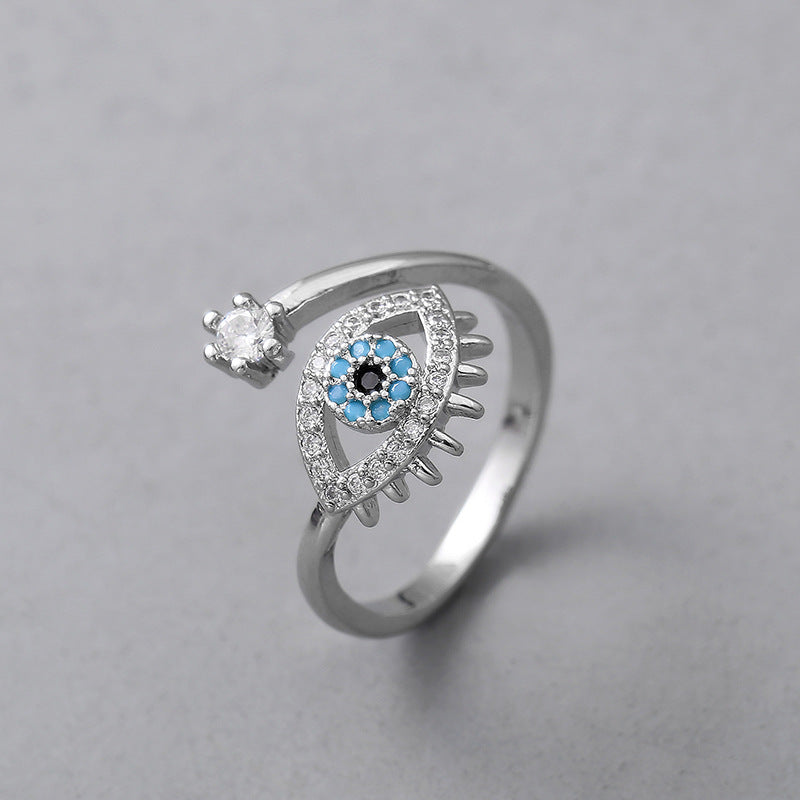 Rising edge Creative Devil's Eye Ring