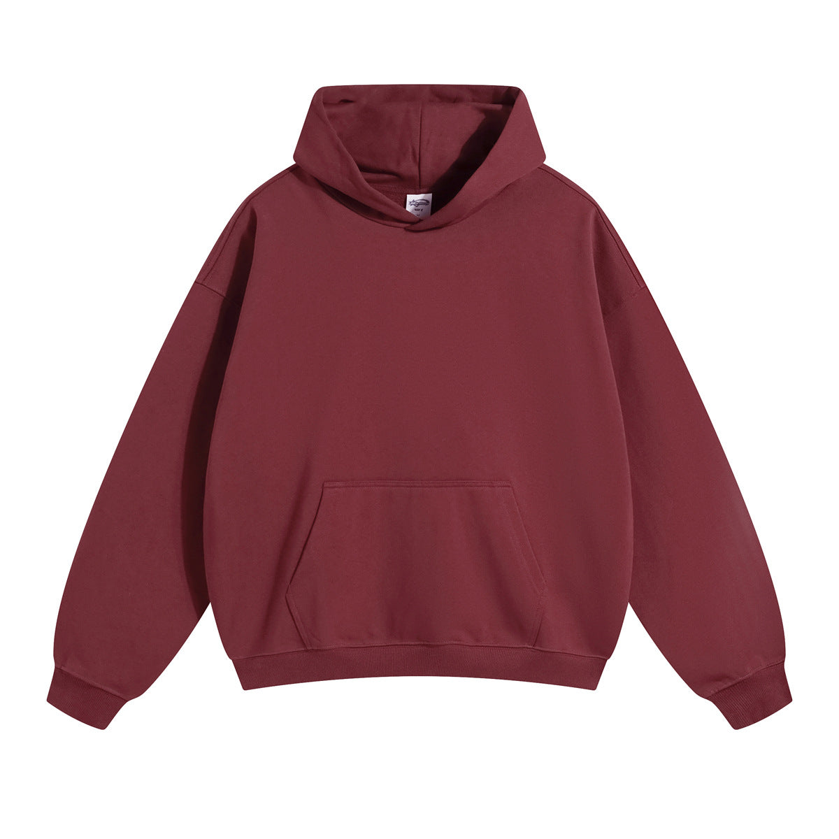 Autumn loop thin hooded sweatshirt for men, American loose hoodie