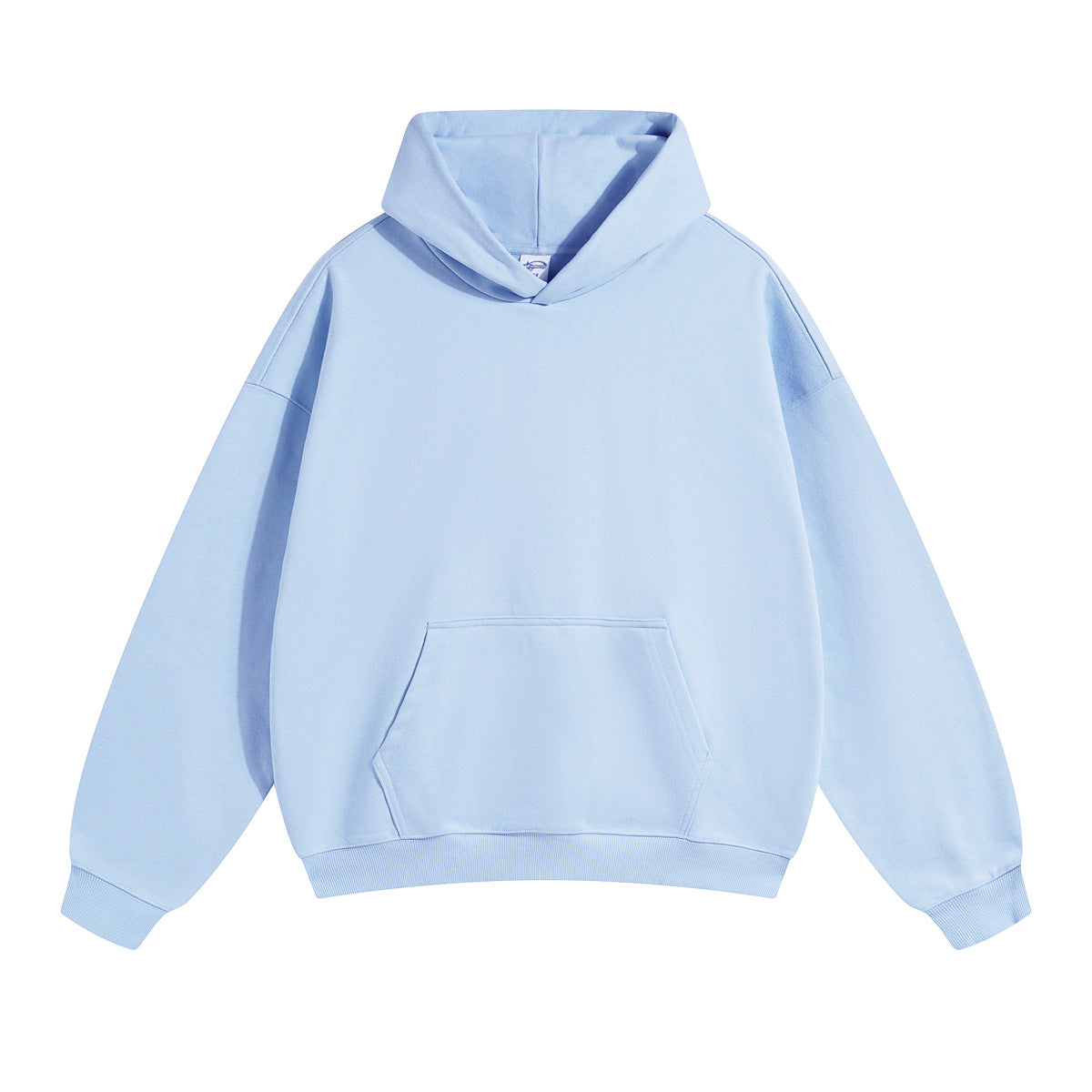 Autumn loop thin hooded sweatshirt for men, American loose hoodie