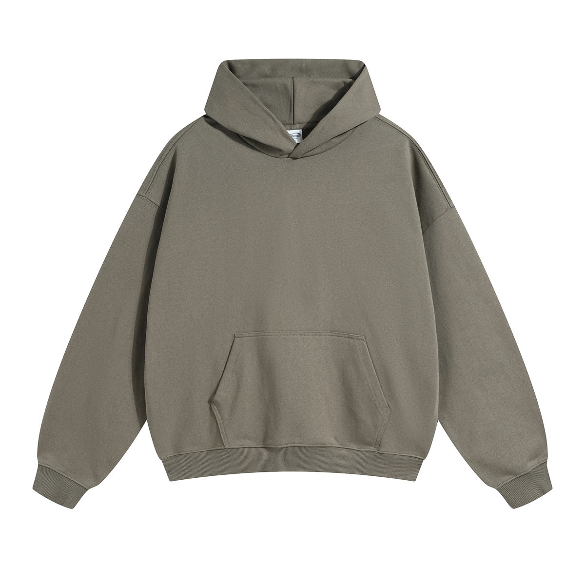 Autumn loop thin hooded sweatshirt for men, American loose hoodie