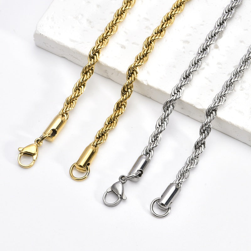 Stainless Steel twisted rope Chain