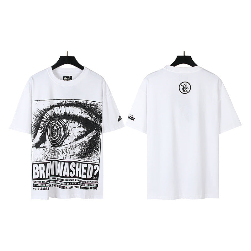 American-stylelarge-sized loose pullover short-sleeved T-shirt