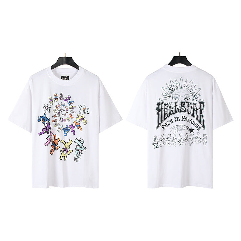 American-stylelarge-sized loose pullover short-sleeved T-shirt