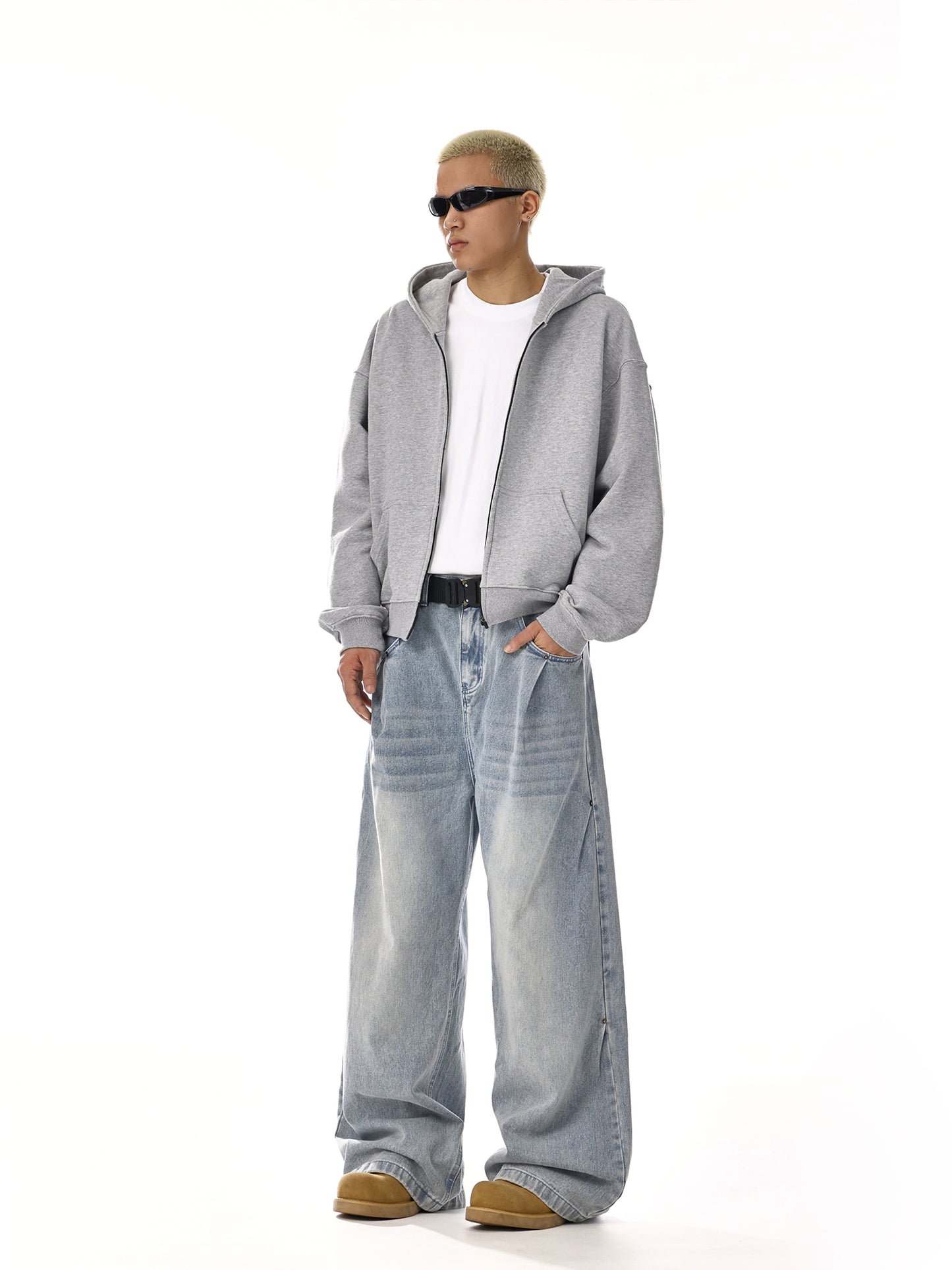 Retro Washed Cleanfit Jeans for Men