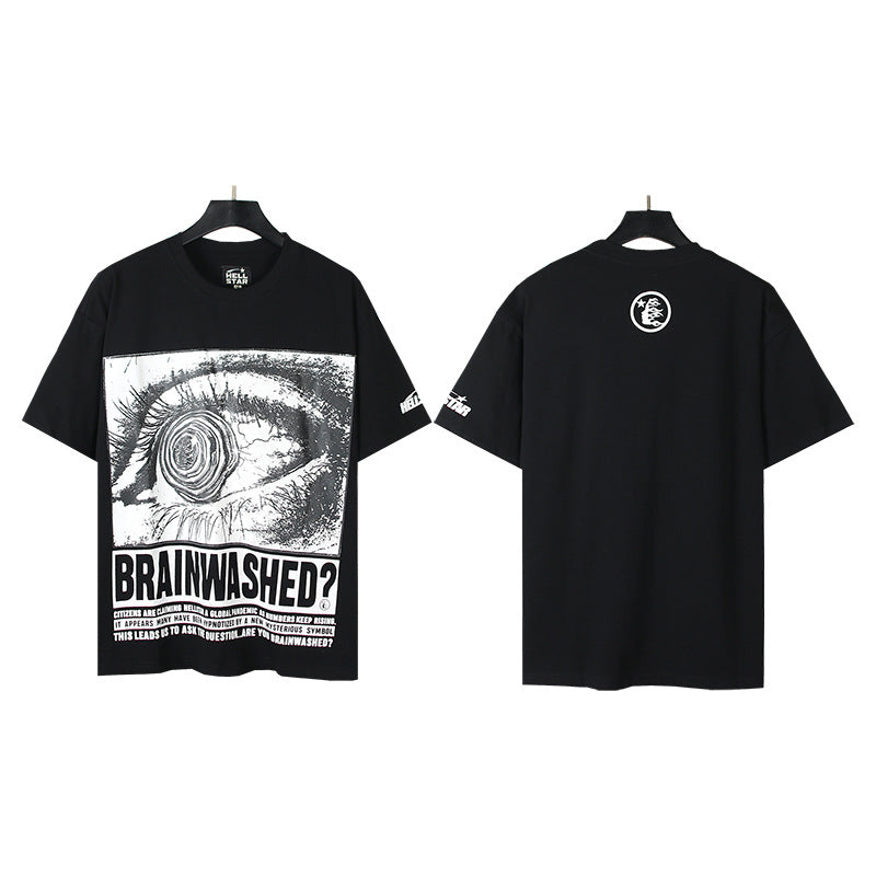 American-stylelarge-sized loose pullover short-sleeved T-shirt