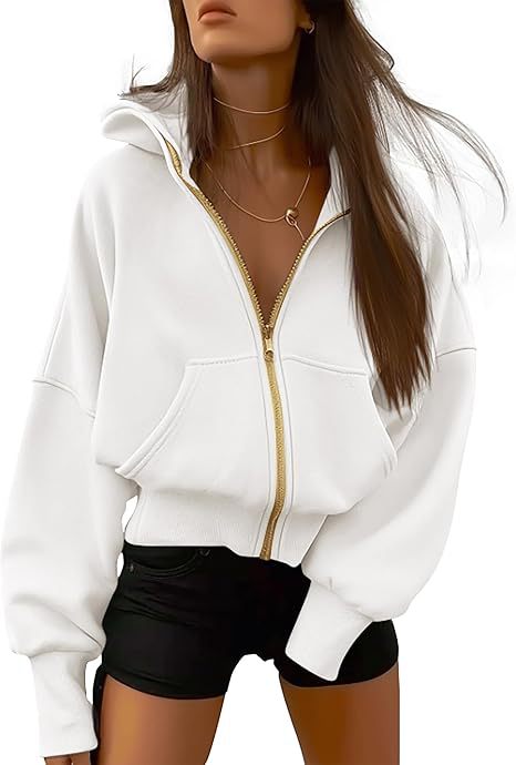 Women's wool hooded jacket