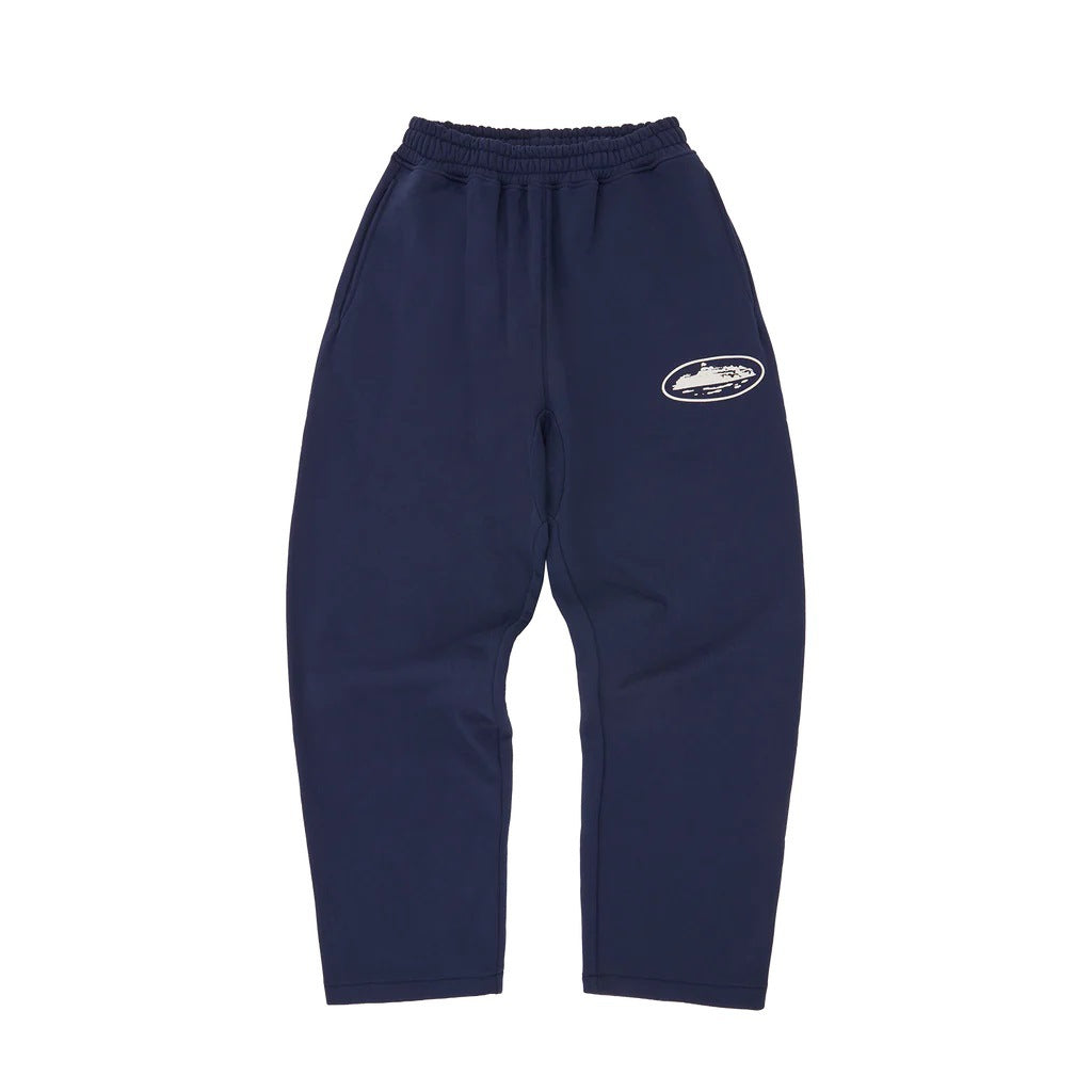 Corteiz's heavyweight boat print loose zipper hoodie, pants, and shorts