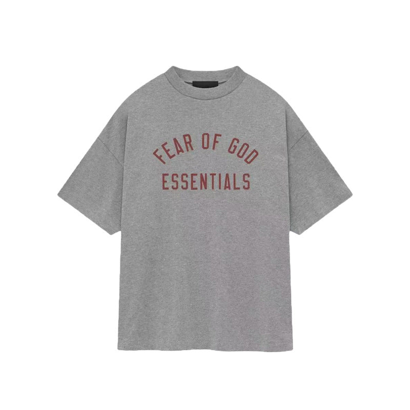 Round-neck short-sleeved Essential shirt
