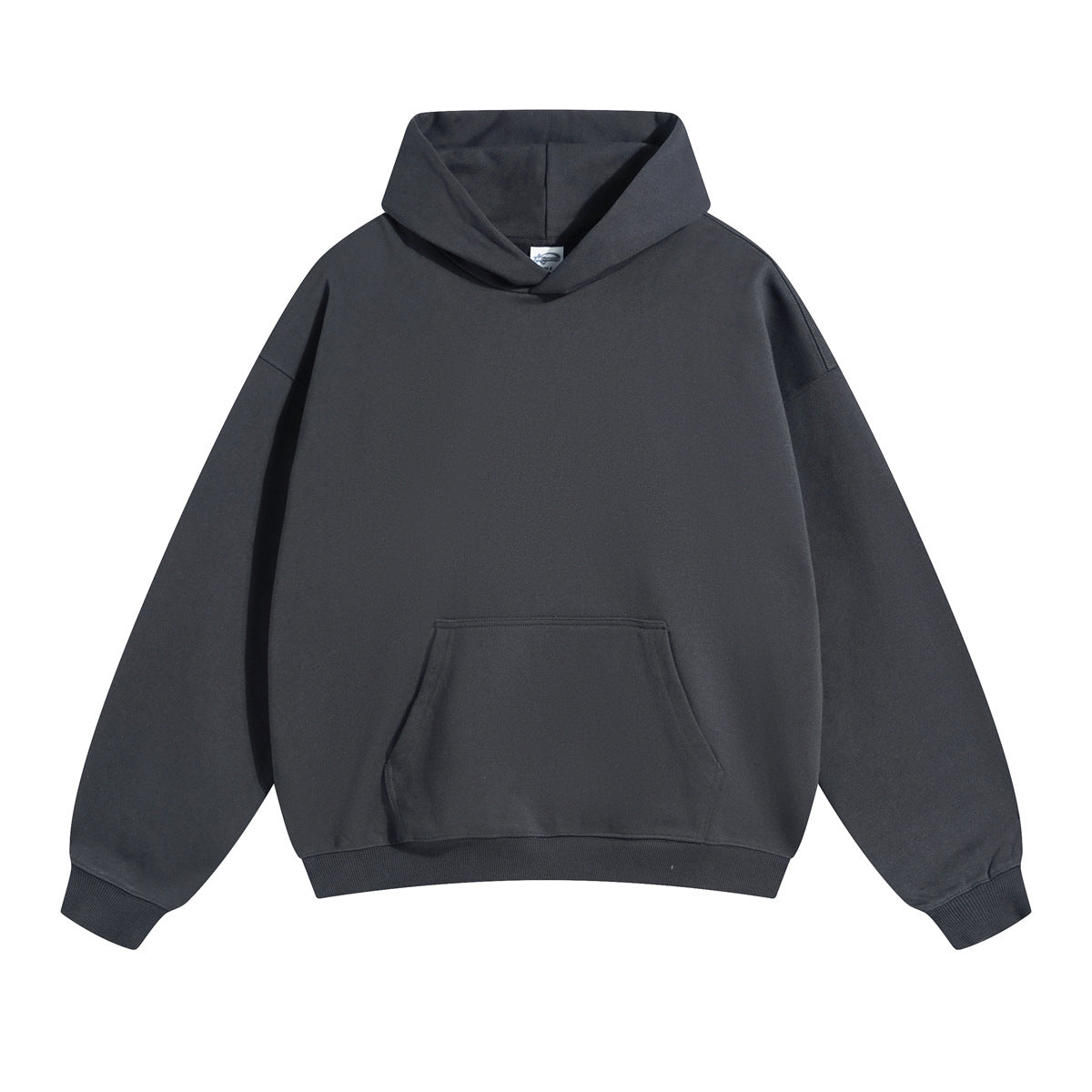 Autumn loop thin hooded sweatshirt for men, American loose hoodie