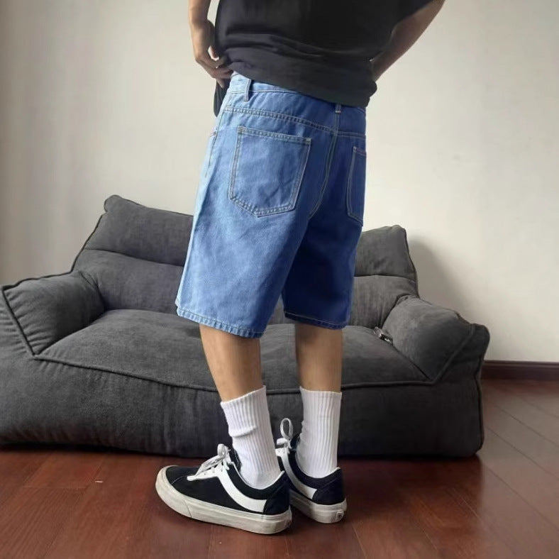 Men's denim shorts