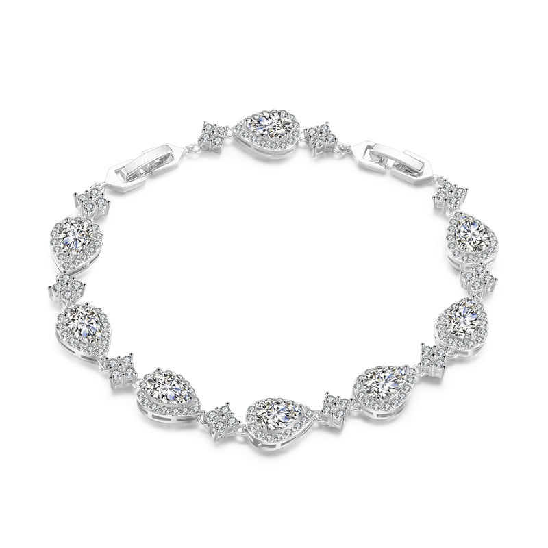 RAKOL classic drop jewelry AAA Fashionable bride bracelet for women