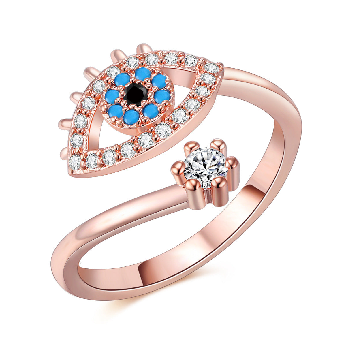 Rising edge Creative Devil's Eye Ring