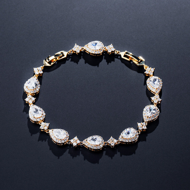 RAKOL classic drop jewelry AAA Fashionable bride bracelet for women