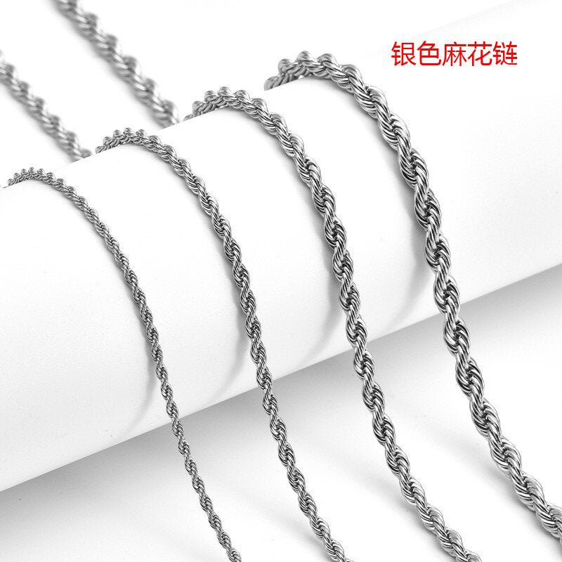Stainless Steel twisted rope Chain