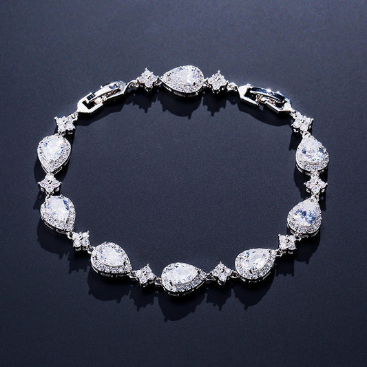 RAKOL classic drop jewelry AAA Fashionable bride bracelet for women