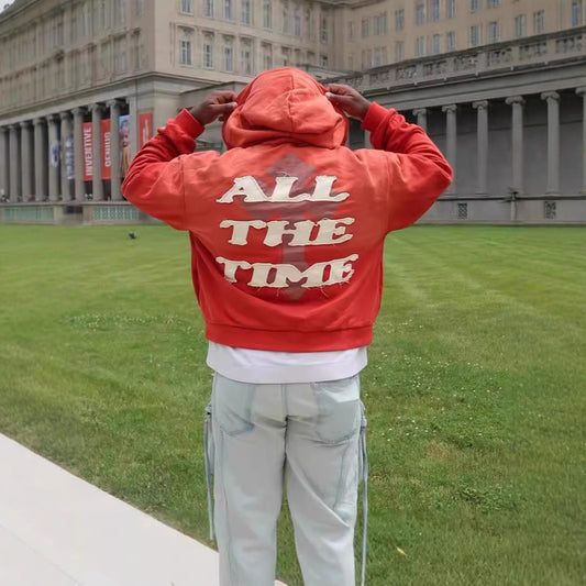 "God is good" zipped jacket