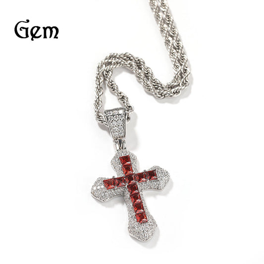 Cross men's fashionable and versatile heavy punk Chain Accessory