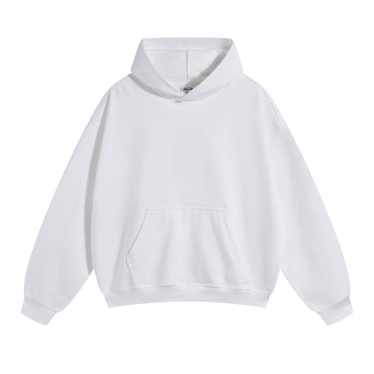 Autumn loop thin hooded sweatshirt for men, American loose hoodie