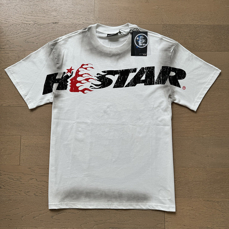 Retro casual loose top short-sleeved T-shirt