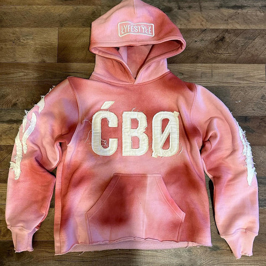 letter printed street trend lingers in hoodies, pullovers and high street sweatshirts