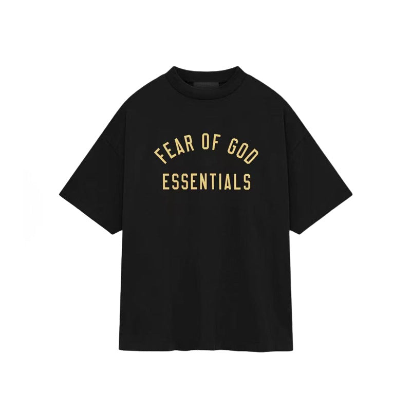 Round-neck short-sleeved Essential shirt